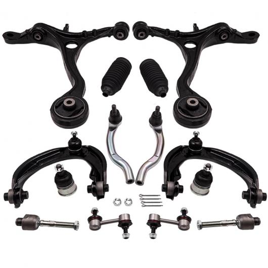 14 ピース ES800460 フロント アッパー コントロール アーム&スウェイバー 適用: ホンダ アコード 2008-2012 AL-NN-4338 AL Car parts|オートパーツエージェンシー2号店