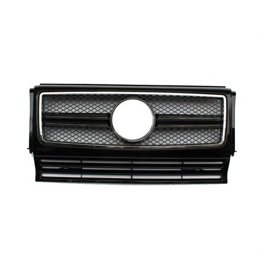 フロント グリル 装飾 レーシング グリル 適用: メルセデス・ベンツ Gクラス W463 AMG G65 G55 2013-2016 ブラック AL-NN-5384 AL Exterior parts for cars|オートパーツエージェンシー2号店