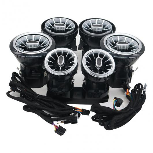 8/64カラー ライト LED ベント 適用: メルセデス・ベンツ Gクラス AMG W463 W464 G63 G550 G500 タービン シャープ 通気口 ノズル フロント リア ベント AL-NN-5562 AL Car light｜オートパーツエージェンシー2号店
