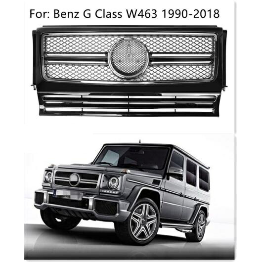 フロント バンパー グリル フロント 適用: メルセデス・ベンツ Gクラス W463 セダン メッシュ グリル 1990-2018 タイプ001 AL-NN-5378 AL Exterior parts for cars