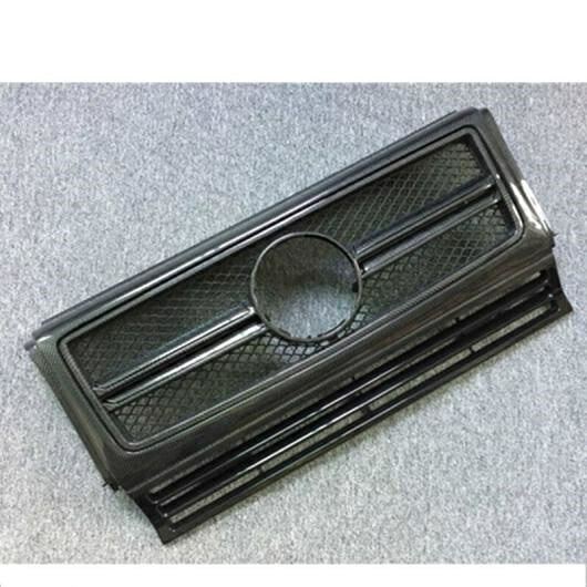 Gクラス G63 カーボンファイバー グリル 適用: W463 G350 G500 G550 G63 フロント グリル AL-NN-5393 AL Exterior parts for cars