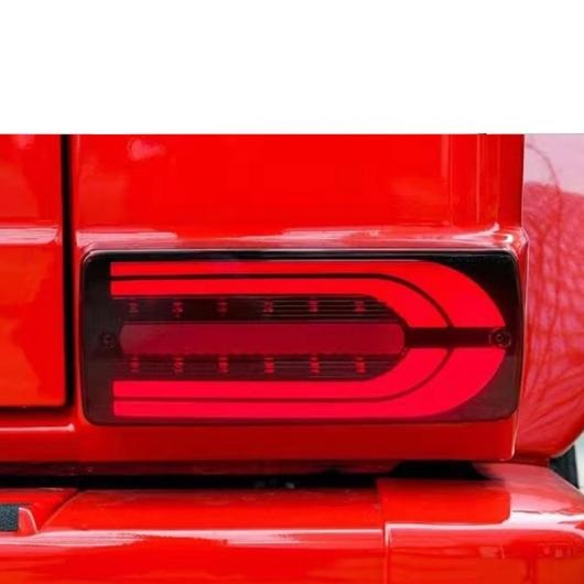 ABS + LED リア テール ランプ テールライト LED リア ライト 適用: Gクラス W463 リア ランプ テールライト レッド AL-NN-5729 AL Exterior parts for cars