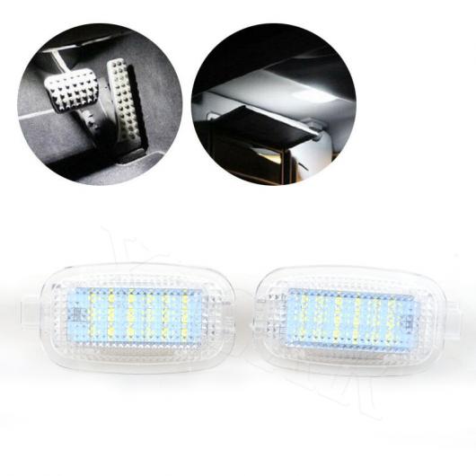 X-1ペア LED メイク アップ ミラー ランプ 足元 ライト 適用: メルセデス・ベンツ R230 W204 W212 W207 W221 W216 W251 W164 W463 X164 X204 C197 1ペア AL-NN-5962 AL Car light