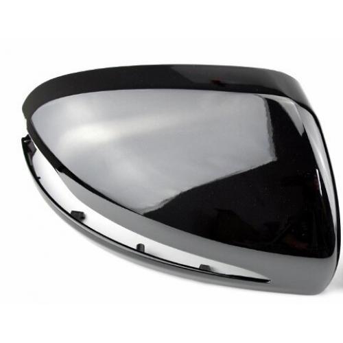 ブラック サイド ミラー キャップ 適用: メルセデス・ベンツ W205 W222 W213 W238 X205 X253 C217 W463 C253 W253 カバー C S GLC E G クラス AMG リプレース ブラック-レフト AL-NN-8160 AL Exterior parts for cars