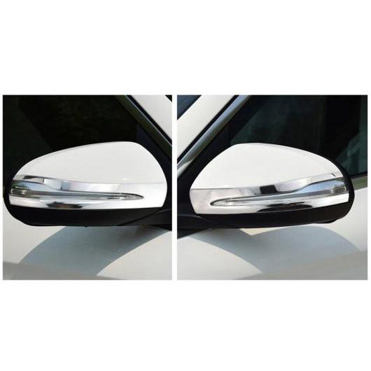 適用: メルセデス・ベンツ C E クラス W205 W213 GLC X253 バックミラー ミラー フレーム ドア ホーン カバー ステッカー トリム アクセサリー シルバー AL-NN-8523 AL Interior parts for cars