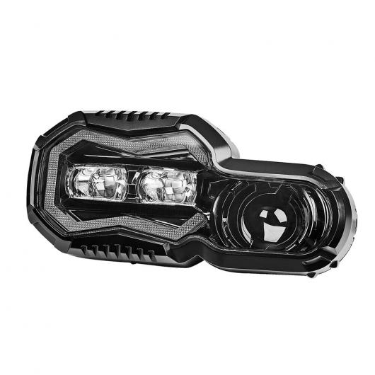 ヘッドランプ DRL 適用: BMW F 650 700 800 GS ADV F800GS アドベンチャー 2008-2018 F800R LED プロジェクター ヘッドライト ブラック AL-OO-0988 AL Car light｜オートパーツエージェンシー2号店