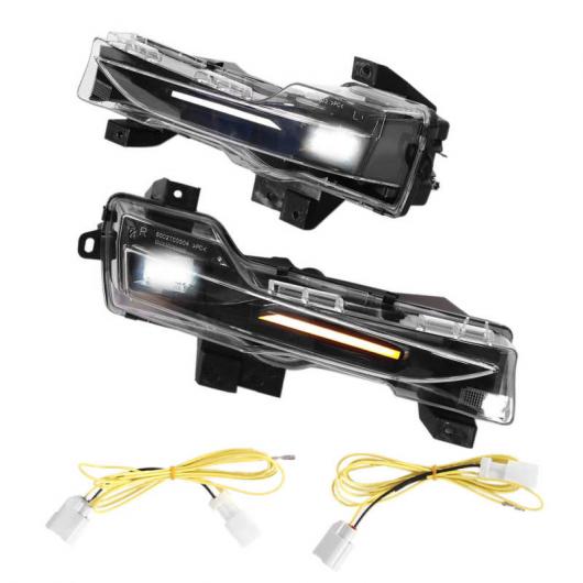 2ピース LED デイタイムランニングライト 適用: テスラ/TESLA モデル 3 2019-2021 DRL ランプ ウインカー ランプ AL-OO-1072 AL Car light|オートパーツエージェンシー2号店