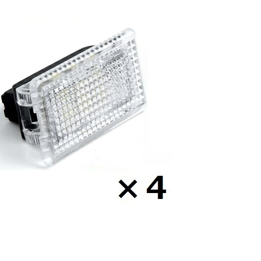 ユニバーサル アップグレード LED インテリア ライト バルブ 適用: テスラ/TESLA モデル 3 モデル Y モデル S モデル X インドア トランク ライト LED ライト ホワイト~クリスタルブルー 4ピース AL-OO-1238 AL Car light|オートパーツエージェンシー2号店