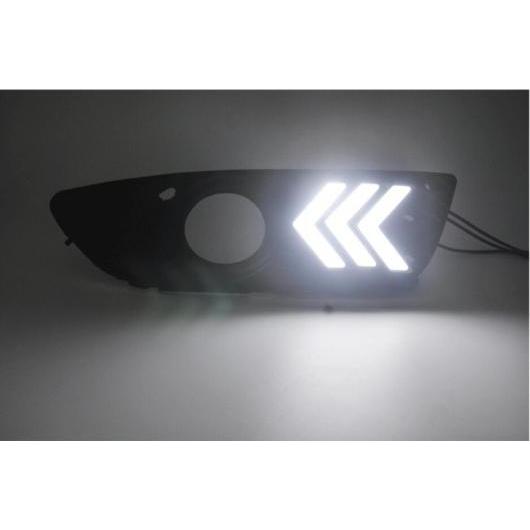 バンパー ヘッドライト 適用: ランサー デイタイム ライト 2009-2012 DRL LED ヘッドランプ フォグ ホワイト 三菱 ランサー 2009-2012 AL-OO-0010 AL Car light 27,262円