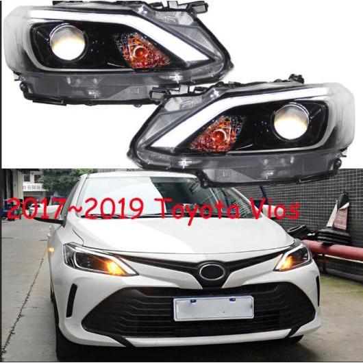 バンパー ヘッドランプ ヴィオス ヘッドライト 2017-2019 LED DRL HID キセノン フロント ライト フォグ タイプ001 トヨタ ヴィオス 2017-2019 HID キセノン ライト AL-OO-0041 AL Car light 137,740円