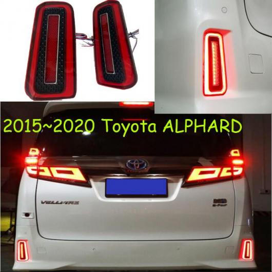 バンパー テールライト 適用: アルファード 2015-2019 LED テールランプ リア ライト フォグ タイプ001 トヨタ アルファード 2015-2019 AL-OO-0043 AL Car light