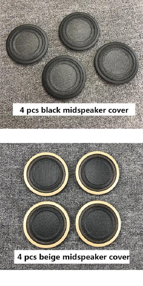 適用: BMW F30 F31 F32 F33 F34 F48 F36 3GT 3 X1X2シリーズ フロント リア ドア スピーカー カバー MID ハイ レンジ 4 ブラック ミッド カバー・4 ベージュ ミッド カバー AL-NN-9256 AL Car parts