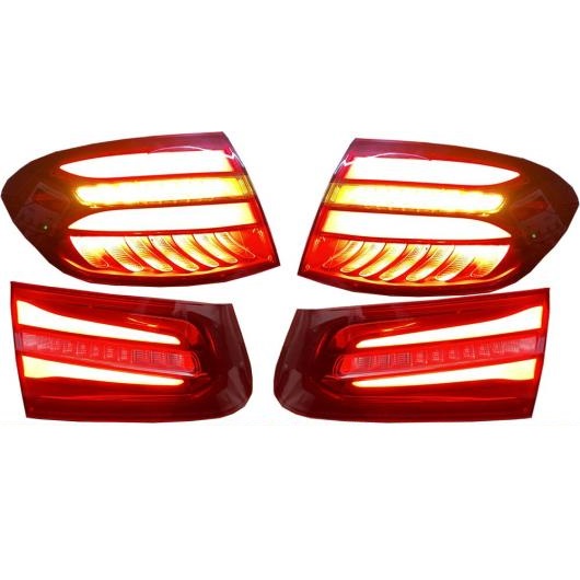 1ピース メルセデスベンツ/MERCEDES BENZ テール ライト W253 テールライト GLC200 GLC260 GLC300 2016-2019 LED 1セット 4ピース メルセデス ベンツ W253 1ピース 2016-2019 AL-OO-0086 AL Car light