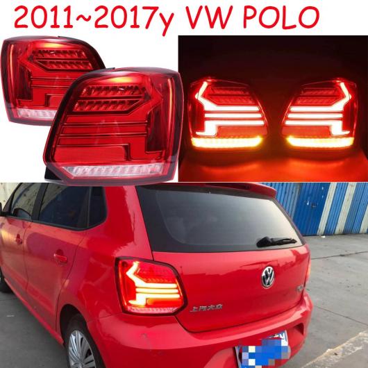 ダイナミック バンパー テールライト 適用: ポロ デイタイム ライト LED 2011-2017 テールランプ リア フォグ タイプ001 VW ポロ 2011-2017 オールインLED AL-OO-0168 AL Car light｜オートパーツエージェンシー2号店