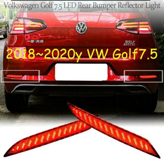 ダイナミック 2018-2020 LED バンパー GOLF7.5 テールライト ゴルフ7 リア ライト ゴルフ 7 テールランプ フォグ タイプ001 VW ゴルフ 7.5 2018-2020 LED AL-OO-0182 AL Car light