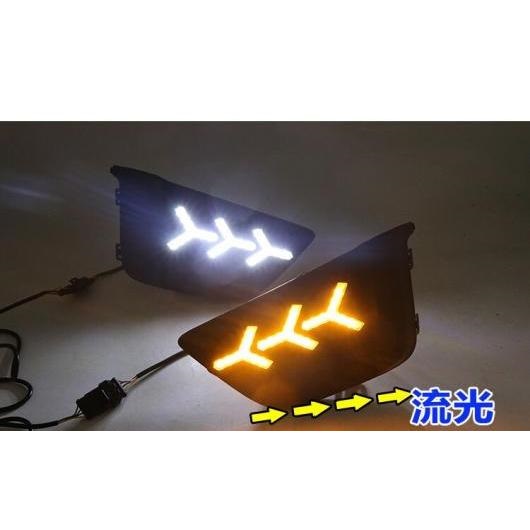 ダイナミック バンパー ヘッドライト 適用: フィット ジャズ デイタイム ライト ソラリス 2014-2016 DRL LED ヘッドランプ フォグ ホワイト イエロー ホンダ フィット 2014-2016 AL-OO-0248 AL Car light