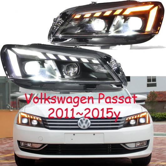 バンパー ヘッドランプ 適用: フォルクスワーゲン/VOLKSWAGEN パサート ヘッドライト 2011-2015 HID DRL ヘッド ライト VW フォグ タイプ001 VW パサート 2011-2015 HID キセノン バルブ AL-OO-0268 AL Car light