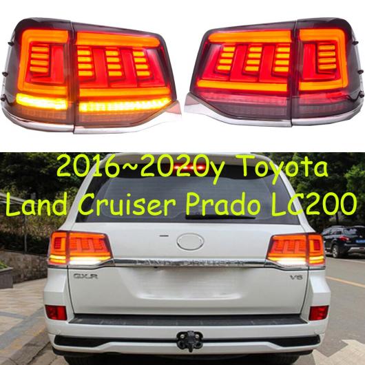 バンパー テールライト 適用: トヨタ プラド クルーザー LC200 2016-2020 LED テールランプ リア ライト レッド トヨタ プラド 2019-2021 ランドクルーザー LC200 AL-OO-0295 AL Car light