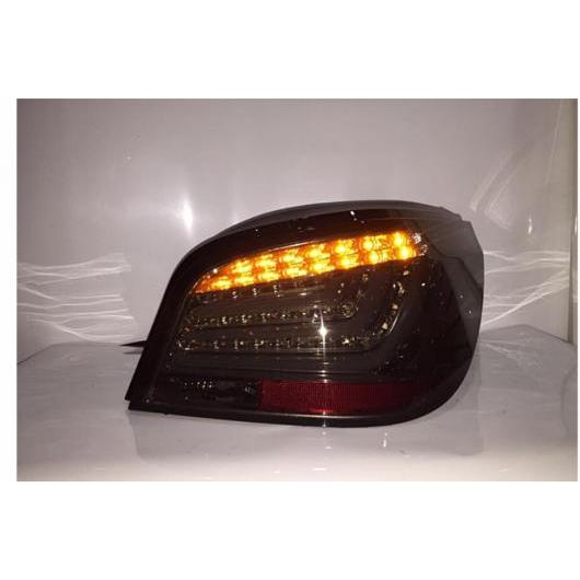 2ピース 適用: E60 ヘッドライト 2003-2007 520I 525i 530i ヘッド ランプ オート LED DRL HI/LO ビーム E60 テール ブラック 2ピース BMW E60 2ピース 2003-2007 LED テールライト AL-OO-0322 AL Car light