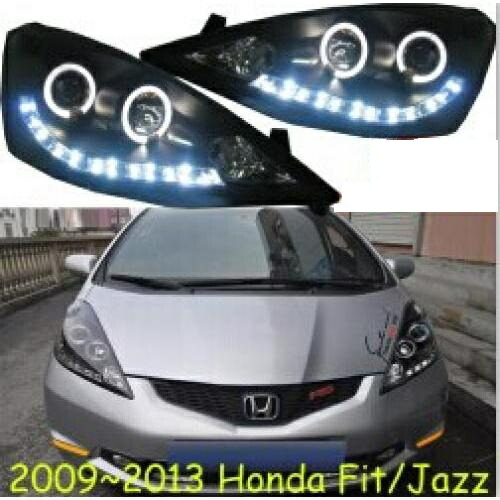 適用: ジャズ フィット DRL2009 2010 2011 2012 2ピース バンパー ランプ ヘッドライト HID キセノン ヘッド BI-キセノン モデル2 ホンダ フィット ジャズ 2009-2012 ホワイト DRL AL-OO-0326 AL Car light 140,140円