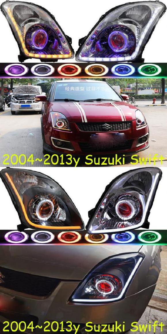 バンパー ランプ 適用: スズキ スイフト ヘッドライト 2004-2013 DRL HID キセノン ヘッド フォグライト モデル2・モデル1 スズキ スイフト 2004-2013 右ハンドル AL-OO-0270 AL Car light