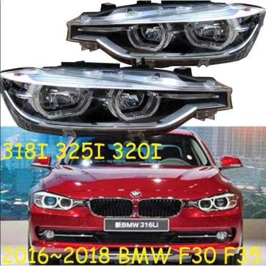 バンパー ランプ 適用: F30 F35 ヘッドライト LED 2013-2017 320i 318i 325i DRL ヘッド エンジェル アイ BI キセノン ビーム ヘッドライト 2ピース BMW F30 F35 2013-2017 AL-OO-0397 AL Car light