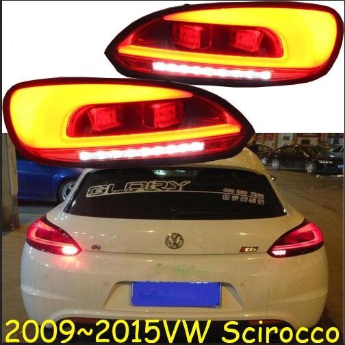 バンパー ランプ 適用: シロッコ ヘッドライト 2008 2009 2010 2011 2012 2013 2014 2015 LED テールライト ポロ DRL レンズ ダブル LED テールライト VW シロッコ 2008-2015 AL-OO-0413 AL Car light