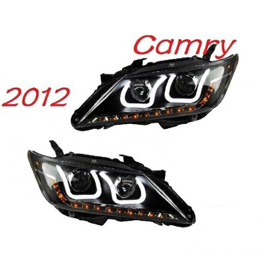 2ピース 適用: カムリ ヘッドライト 2012 2013 2014 テールライト DRL BI キセノン レンズ ハイ ロー HID キセノン ヘッドライト トヨタ カムリ 2012-2014 ヘッドライトバルブ AL-OO-0487 AL Car light
