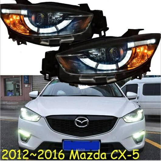 2ピース ヘッド ランプ 適用: マツダ CX-5 ヘッドライト 2012 2013 2014 2015 2016 BI-キセノン ヘッドランプ LED テールライト 2ピース ヘッドライト マツダ CX-5 2012-2016 AL-OO-0496 AL Car light