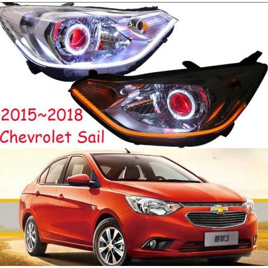 2ピース 適用: シボレー/CHEVROLET セイル ヘッドライト 2015 2016 2017 2018 DRL BI キセノン レンズ HI モデル2スタイル シボレー セイル シルバー インナー ハウス 左ハンドル AL-OO-0537 AL Car light｜オートパーツエージェンシー2号店