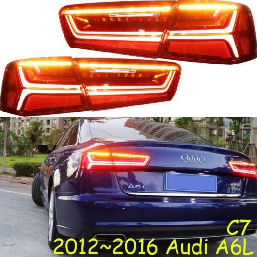 ダイナミック ビデオ 4ピース 2012-2016/2009-2011 バンパー A6L テールライト テール ライト LED A6 ランプ リア 2012-2016 アウディ A6L 4ピース セット AL-OO-0550 AL Car light