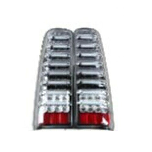 ジムニー バンパー ライト 2ピース 適用: スズキ テールライト LED 2007-2014 テール ランプ リア スモーク ブラック スズキ ジムニー 2007-2014 AL-OO-0566 AL Car light