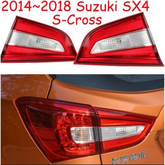 1ピース 適用: スズキ SX4 S-クロス テールライト インナー SX 4 2014-2018 S クロス テール ランプ リア 1ペア 2ピース スズキ SX4 Sクロス 2014-2018 ハロゲン テールライト AL-OO-0601 AL Car light