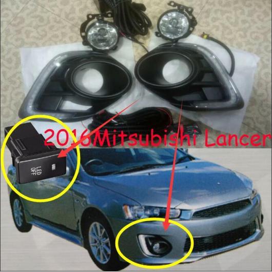 バンパー ランプ 適用: 三菱 ランサー デイタイム ライト MB LED DRL 2016 デイランプ フォグ タイプ001 三菱 ランサー MB 2016 LED DRL フォグランプ AL-OO-0632 AL Car light 43,459円