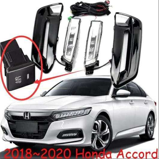 US バージョン バンパー ランプ 適用: ホンダ アコード デイタイム ライト LED 2014-2016 ヘッドライト フォグ ホワイト ホンダ アコード 2014-2016 US仕様 AL-OO-0640 AL Car light