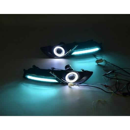 バンパー デイランプ 適用: 日産 シルフ デイタイム ライト セントラ 2012-2015 LED ヘッドライト DRL ホワイト イエローブルー 日産 シルフ セントラ 2012-2015 ハロゲン フォグ AL-OO-0659 AL Car light|オートパーツエージェンシー2号店