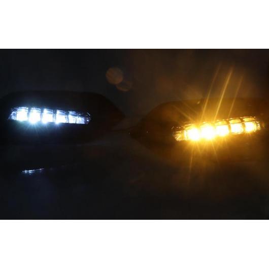 バンパー ヘッドライト 適用: ホンダ HRV デイタイム ライト HR-V ベゼル/ヴェゼル 2018-2020 LED DRL ヘッドランプ フォグ ホワイト イエロー ブルー ホンダ XRV 2018-2020 AL-OO-0676 AL Car light｜オートパーツエージェンシー2号店 29,803円