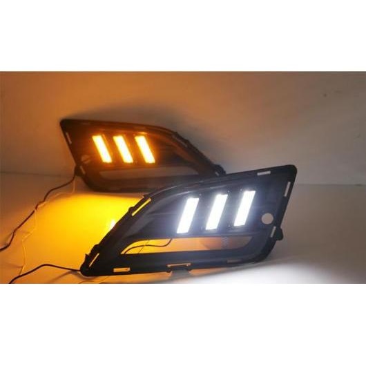 1セット ヘッドライト 適用: ホンダ エリシオン デイタイム ライト 2016-2016 LED DRL ヘッドランプ フォグ ホワイト イエローターン ホンダ エリシオン 2016-2019 AL-OO-0682 AL Car light|オートパーツエージェンシー2号店