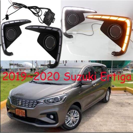 2018-2020 ヘッドランプ 適用: スズキ エルティガ デイタイム ライト ヘッド ランプ LED DRL ヘッドライト フォグ LED DRL スズキ エルティガ 2018-2020 AL-OO-0712 AL Car light