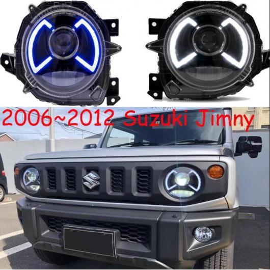 2006-2012 バンパー ヘッド ライト 適用: スズキ ジムニー ヘッドライト LED DRL フォグ ヘッドランプ タイプ001 スズキ ジムニー オール イン LED 2006-2012 AL-OO-0721 AL Car light