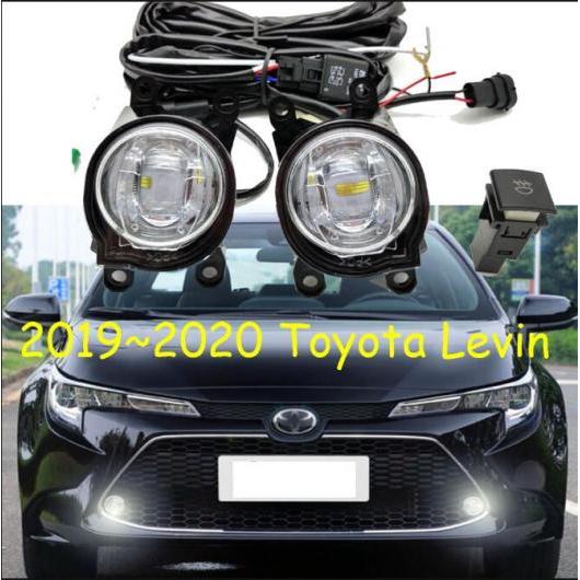 1セット バンパー ヘッドライト 適用: トヨタ レビン デイタイム ライト アルティス 2019-2020 LED DRL ヘッドランプ フォグ LED フォグランプ トヨタ レビン 2019-2020 AL-OO-0768 AL Car light｜オートパーツエージェンシー2号店