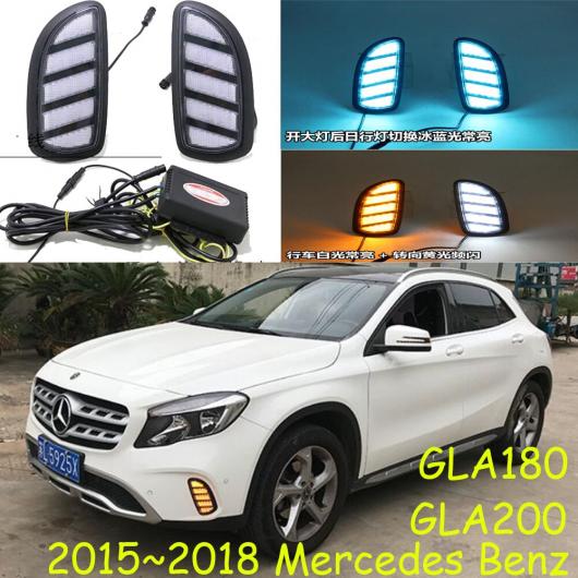 バンパー ヘッドライト 適用: メルセデス-ベンツ GLA200 GLA180 ホワイト イエロー ブルー GLA200 2015-2016 メルセデス ベンツ～GLA180 2017-2018 メルセデス ベンツ AL-OO-0806 AL Car light
