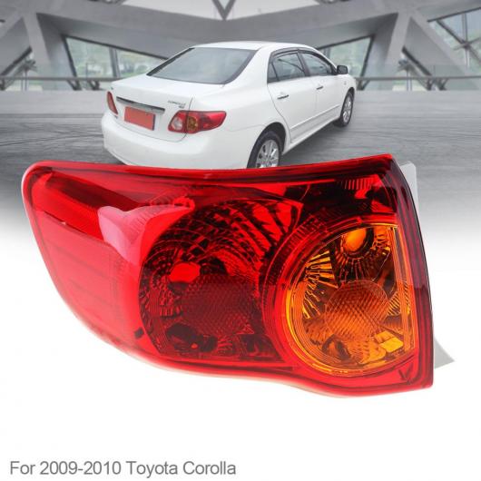 AL防水リアブレーキランプテールライトアウター左右側テールライトバルブ適用:200820092010トヨタカローラ左側・右側AL-OO-0919