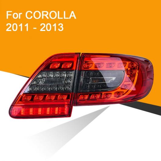 LED テール ランプ 適用: トヨタ カローラ 2011 2012 2013 左 右側 LED テールライト ランニング ライト リバース ランプ AL-OO-0942 AL Car light｜オートパーツエージェンシー2号店