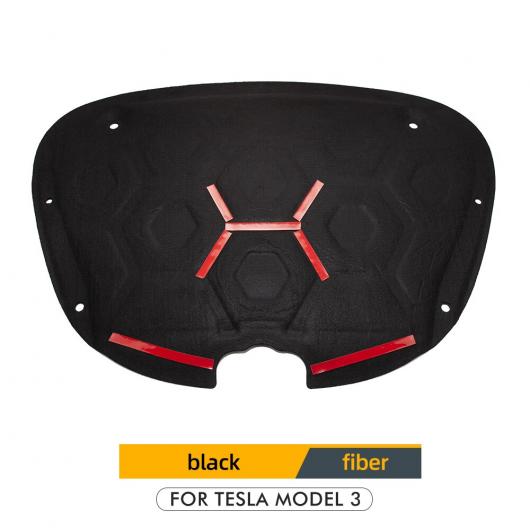 モデル3 フロント トランク 防音 コットン 適用: テスラ/TESLA モデル 3 2022 アクセサリー ショック プレート サウンド 絶縁 フード 保護 パッド ブラック AL-OO-1304 AL Interior parts for cars｜オートパーツエージェンシー2号店