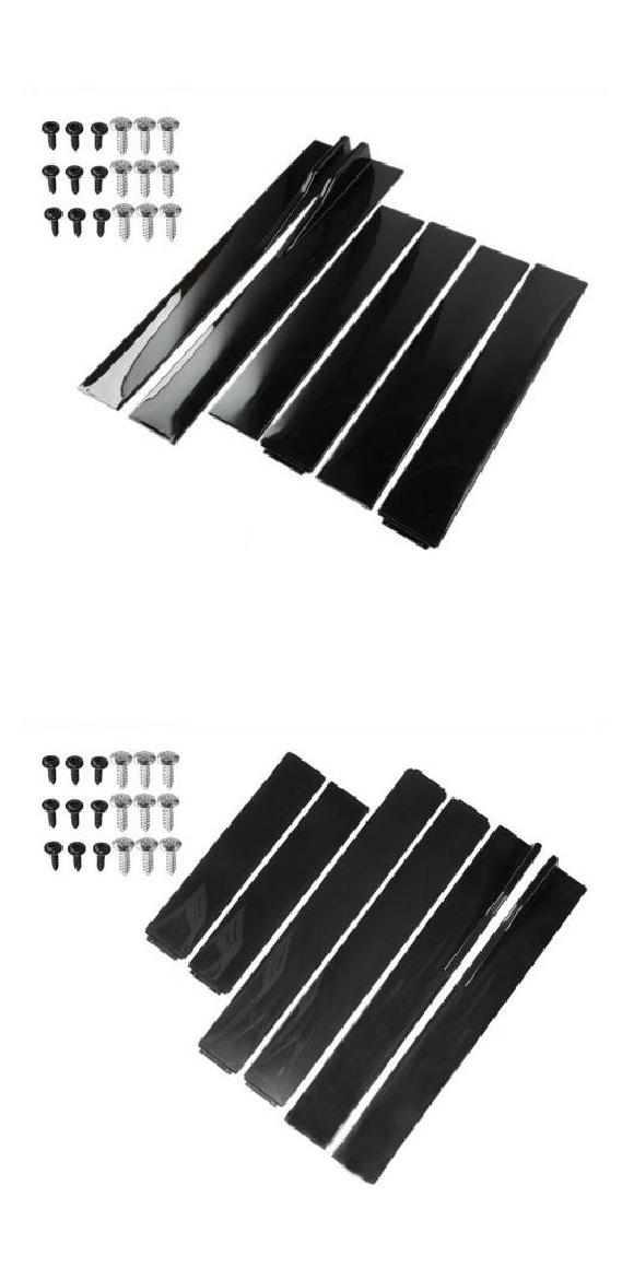 1ペア 2m/2.2m ユニバーサル サイド スカート エクステンション ロッカー パネル リップ スプリッター バンパー 適用: トヨタ 2m ブライトブラック・2.2m ブライトブラック AL-OO-1362 AL Exterior parts for cars