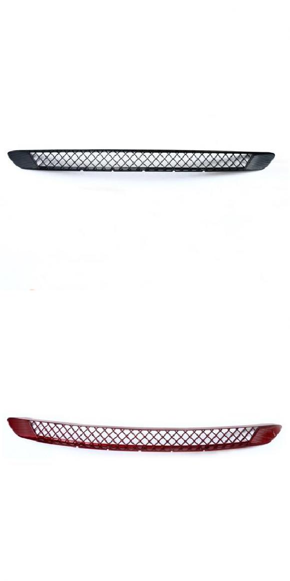 フロント バンパー ロワー レーシング グリル 適用: テスラ/TESLA モデル 3 2017-2021 防虫 プルーフ ネット ネット 吸気口 メッシュ 保護 ブラック・レッド AL-OO-1381 AL Exterior parts for cars