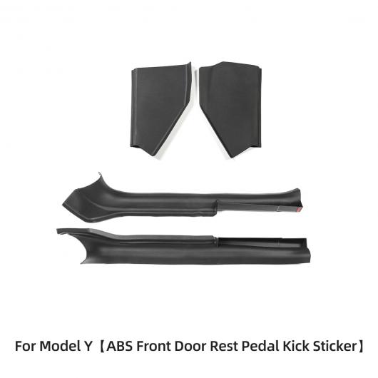 適用: テスラ/TESLA モデル Y リア トランク バンパー ドア シル ガード プロテクター カバー TPE テール ボックス キズ防止 アクセサリー モデルY フロントドア+レスト AL-OO-1553 AL Interior parts for cars 21,045円