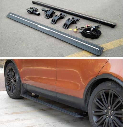 電動 モーター ペダル ランニング ボード サイド ステップ バー 適用: ランド ローバー/ROVER ディスカバリー 5 2018 2019 2020 2021 AL-OO-2881 AL Exterior parts for cars