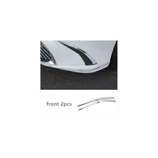 ステンレス スチール サイド ボディ スカート キット リップ カバー 適用: レクサス ES ES200 ES250 ES260 ES300 ES350 2018 2019 2020 2021 タイプ001 2ピース シルバー AL-OO-2783 AL Exterior parts for cars 21,769円